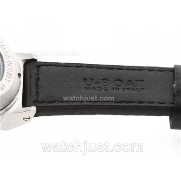 U-Boat Italo Fontana U-B497 Automatic with Black Dial-White Markers
