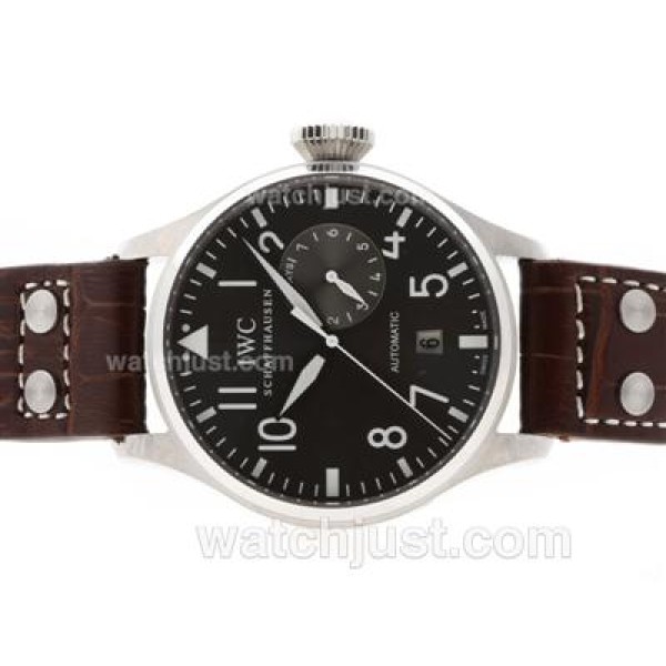IWC Big Pilot 7 Days Working Power Reserve Automatic with Gray Dial-21,600bph