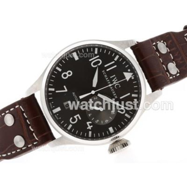IWC Big Pilot 7 Days Working Power Reserve Automatic with Gray Dial-21,600bph