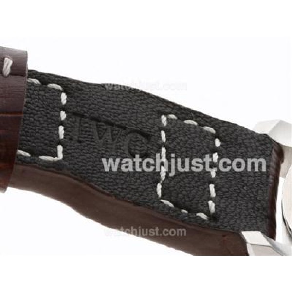 IWC Big Pilot 7 Days Working Power Reserve Automatic with Gray Dial-21,600bph