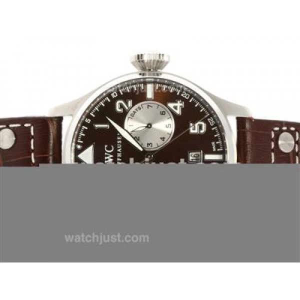 IWC Big Pilot Working Power Reserve with Brown Dial and Strap-Antoine St Exupery Limited Edition