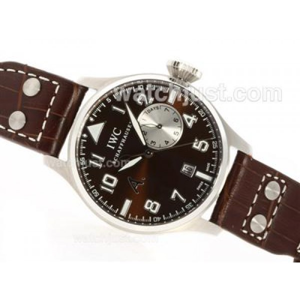 IWC Big Pilot Working Power Reserve with Brown Dial and Strap-Antoine St Exupery Limited Edition
