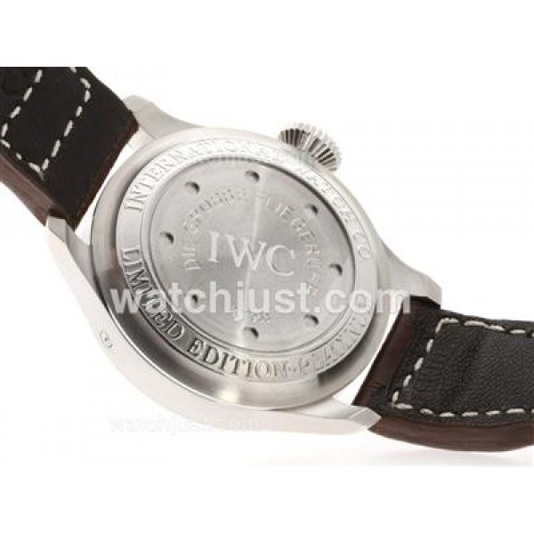 IWC Big Pilot Working Power Reserve with Brown Dial and Strap-Antoine St Exupery Limited Edition