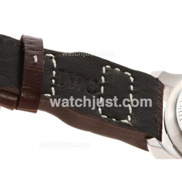 IWC Big Pilot Working Power Reserve with Brown Dial and Strap-Antoine St Exupery Limited Edition