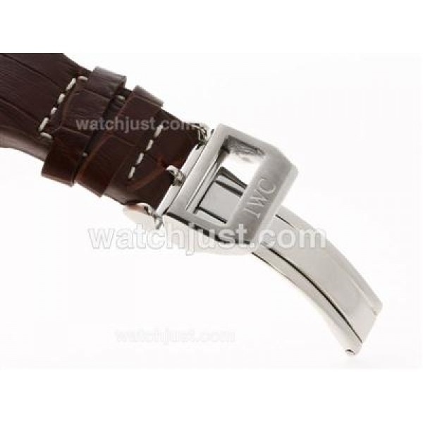 IWC Big Pilot Working Power Reserve with Brown Dial and Strap-Antoine St Exupery Limited Edition