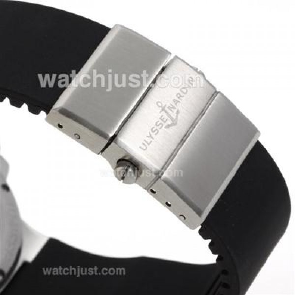 Ulysse Nardin Lelocle Suisse Working Power Reserve Automatic with Black Dial-Roman Markers