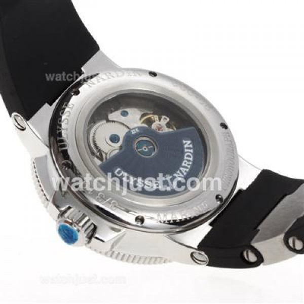 Ulysse Nardin Lelocle Suisse Working Power Reserve Automatic with Black Dial-Roman Markers