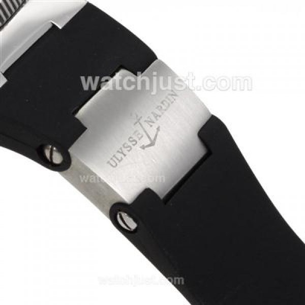 Ulysse Nardin Lelocle Suisse Working Power Reserve Automatic with Black Dial-Roman Markers