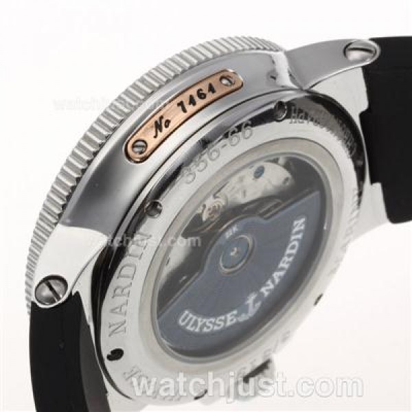 Ulysse Nardin Lelocle Suisse Working Power Reserve Automatic with Black Dial-Roman Markers