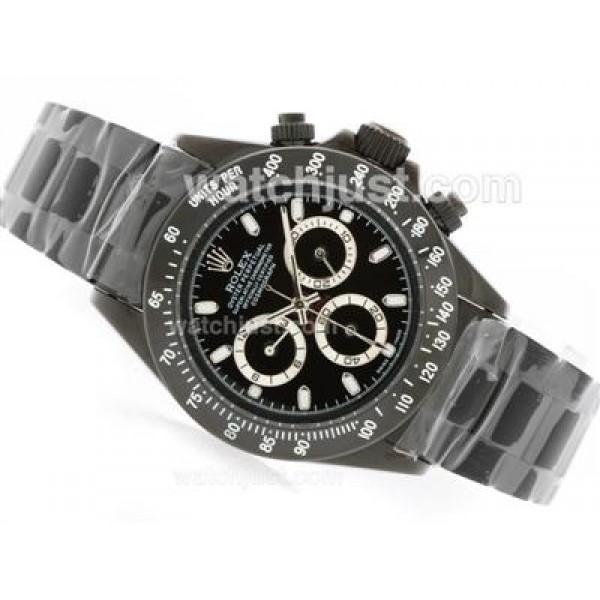 Best Quality Rolex Daytona Pro Hunter Replica Watches With Black Dials For Sale
