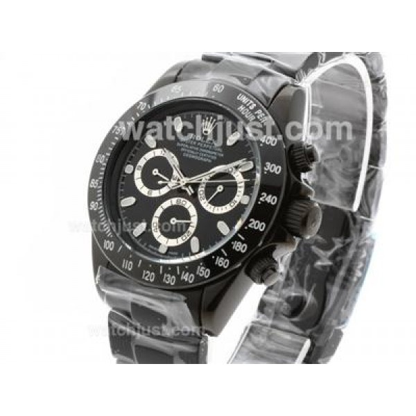 Best Quality Rolex Daytona Pro Hunter Replica Watches With Black Dials For Sale