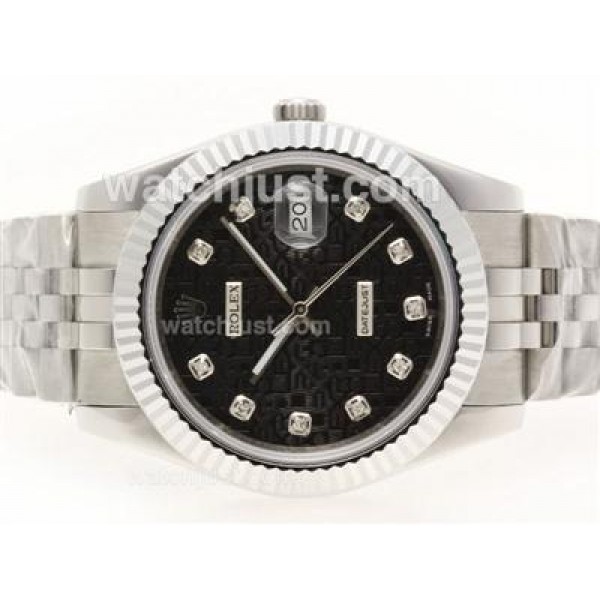 Cheap Rolex Datejust II Replica Watches With Black Dials For Sale