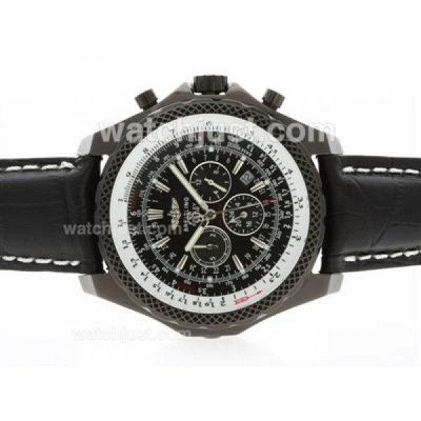 Breitling for Bentley Motors Automatic PVD Case with Black Dial