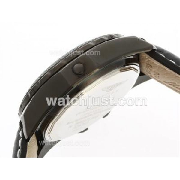 Breitling for Bentley Motors Automatic PVD Case with Black Dial