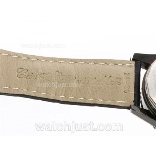 Breitling Navitimer Working Chronograph PVD Case with Blue Dial