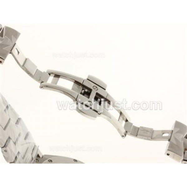 Vacheron Constantin Overseas Working Chronograph with White Dial-Sapphire Glass