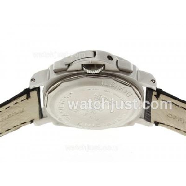 Panerai Luminor Daylight Working Chronograph with Black Dial