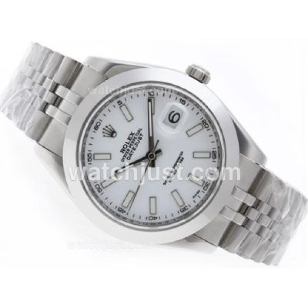 AAA Quality 41 MM Rolex Datejust II Replica Watches With White Dials For Men