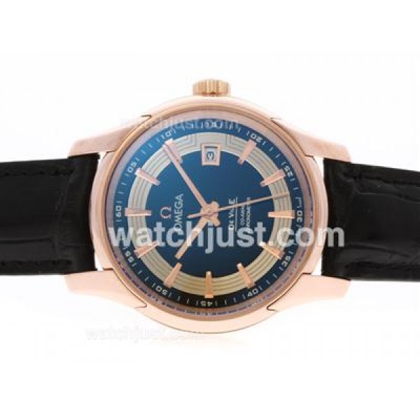AAA Quality Omega Hour Vision Replica Watches With Black Dials For Men