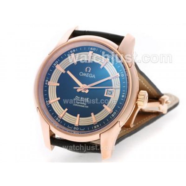 AAA Quality Omega Hour Vision Replica Watches With Black Dials For Men