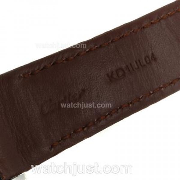 Cartier Santos 100 Swiss ETA 2836 Movement with Brown Strap-41.5MM Updated Version