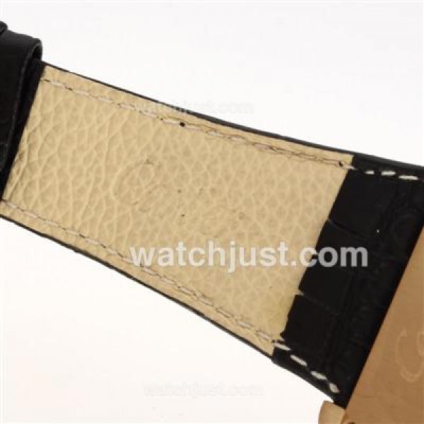 Cartier Classic Gold Case with White Dial-Couple Watch