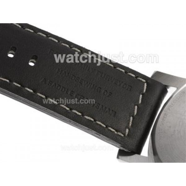 Panerai Marina Militare Unitas 6497 Movment Swan Neck with Black Dial
