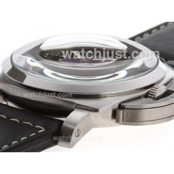 Panerai Marina Militare Unitas 6497 Movment Swan Neck with Black Dial