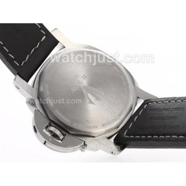 Panerai Marina Militare Unitas 6497 Movment Swan Neck with Black Dial