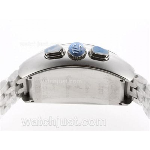 Franck Muller Casablanca Chronograph Swiss Valjoux 7750 Movement with Black Dial S/S