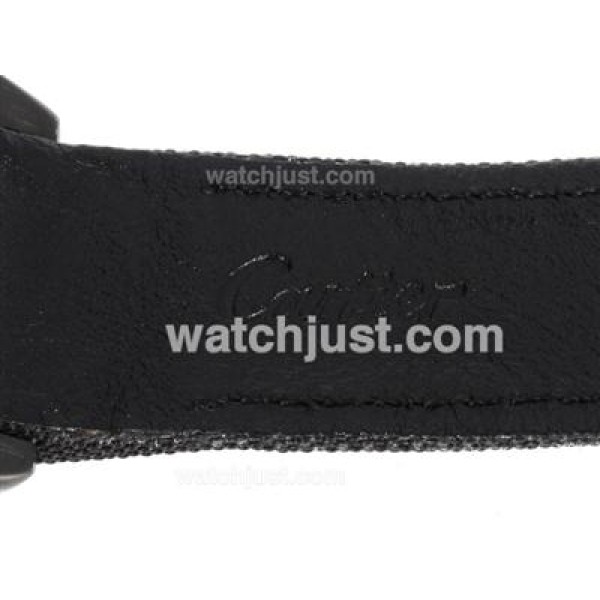 Cartier Santos 100 Automatic PVD Case with Nylon Strap