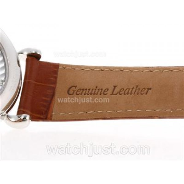 UK Perfect Replica Vacheron Constantin Tourbillon Manual Winding with White Dial Watches