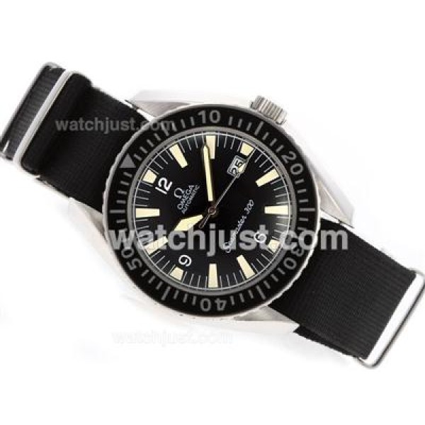 Omega Seamaster 300 Date Swiss ETA 2824 Movement with Nylon Strap-Vintage Edition