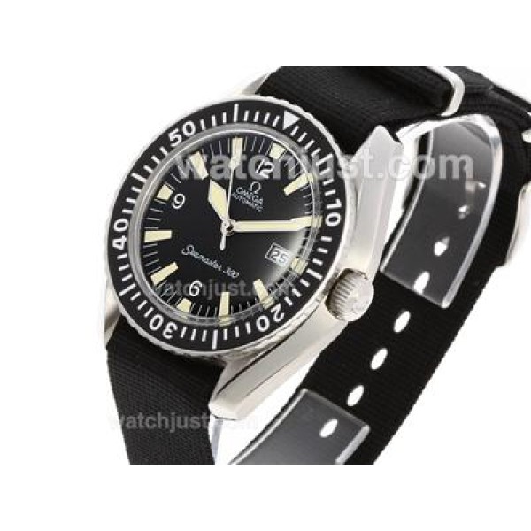 Omega Seamaster 300 Date Swiss ETA 2824 Movement with Nylon Strap-Vintage Edition