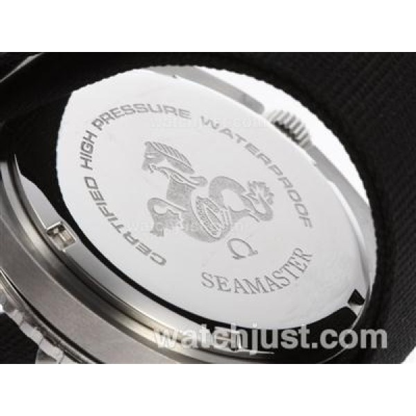 Omega Seamaster 300 Date Swiss ETA 2824 Movement with Nylon Strap-Vintage Edition