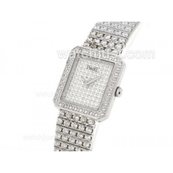 Piaget Limelight Swiss ETA Movement with Full Diamonds-Lady Size