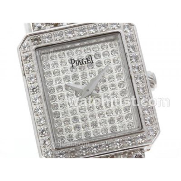Piaget Limelight Swiss ETA Movement with Full Diamonds-Lady Size