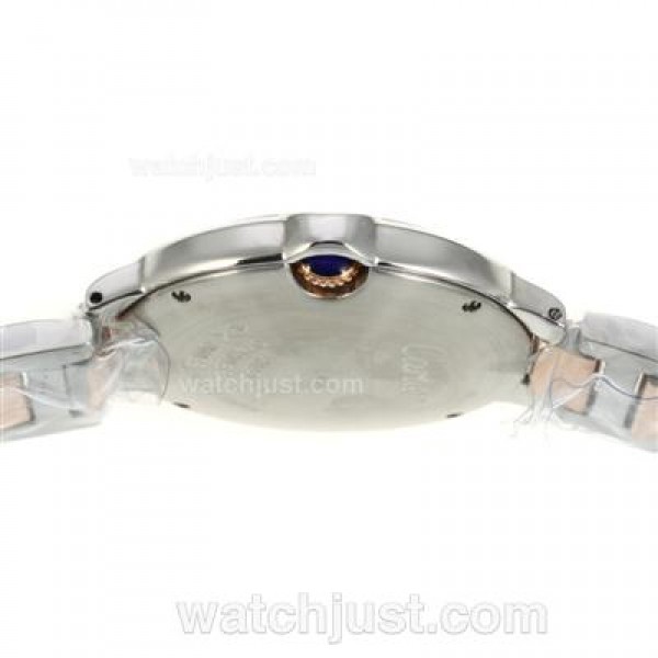 Cartier Ballon bleu de Cartier Two Tone with White Dial-Mid Size