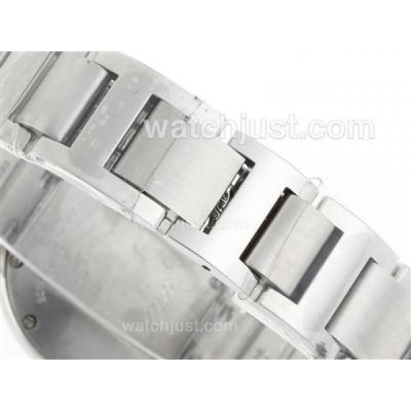 Cartier Ballon bleu de Cartier Swiss ETA Movement Diamond Bezel with White Dial-Lady Size