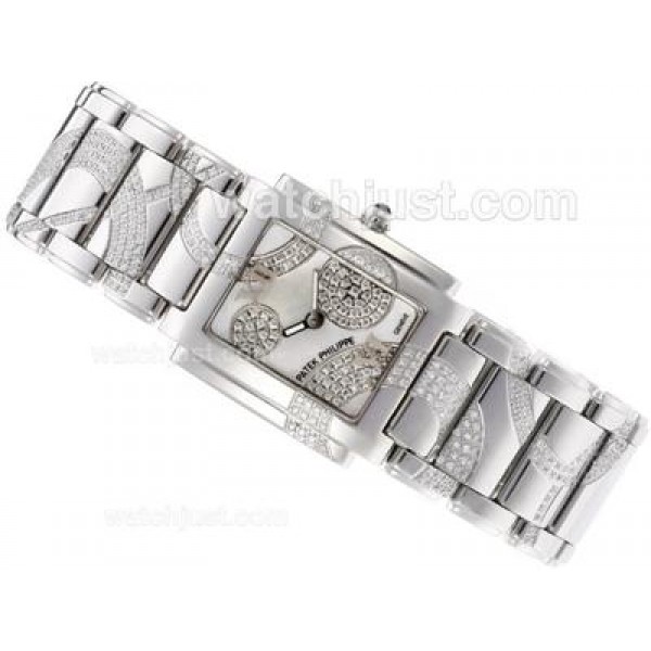 Patek Philippe Twenty-4 Limited Edition Swiss ETA Movement with MOP Dial-Lady Size
