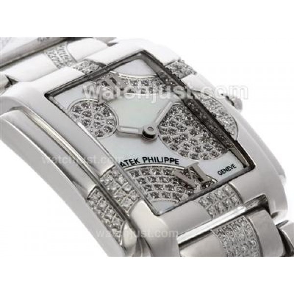 Patek Philippe Twenty-4 Limited Edition Swiss ETA Movement with MOP Dial-Lady Size