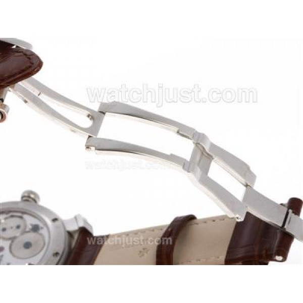 UK High Quality Replica Vacheron Constantin Tourbillon Regulateur Manual Winding with White Dial Watches