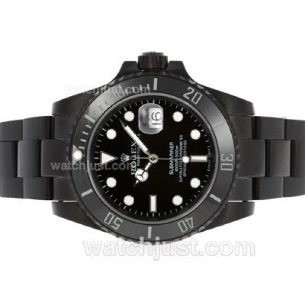 Best Quality Rolex Submariner Fake Watches With Black Dials For Men