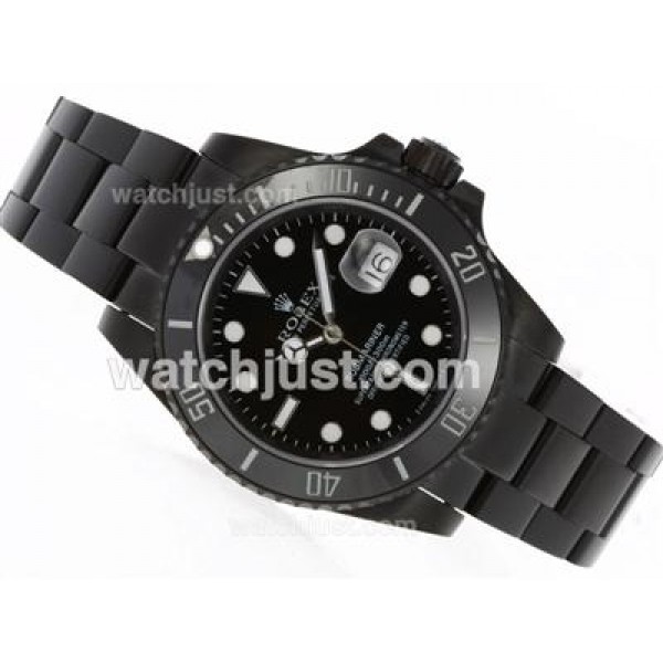 Best Quality Rolex Submariner Fake Watches With Black Dials For Men