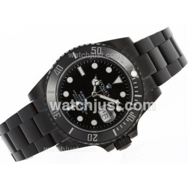 Best Quality Rolex Submariner Fake Watches With Black Dials For Men