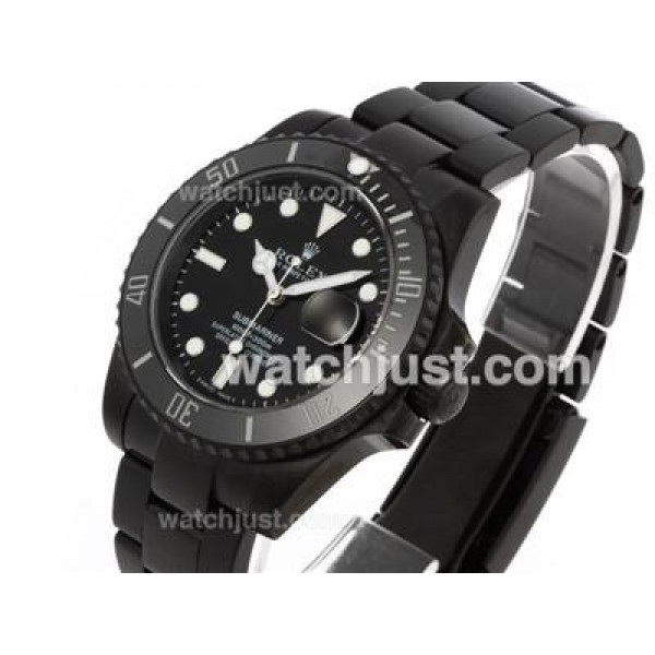 Best Quality Rolex Submariner Fake Watches With Black Dials For Men