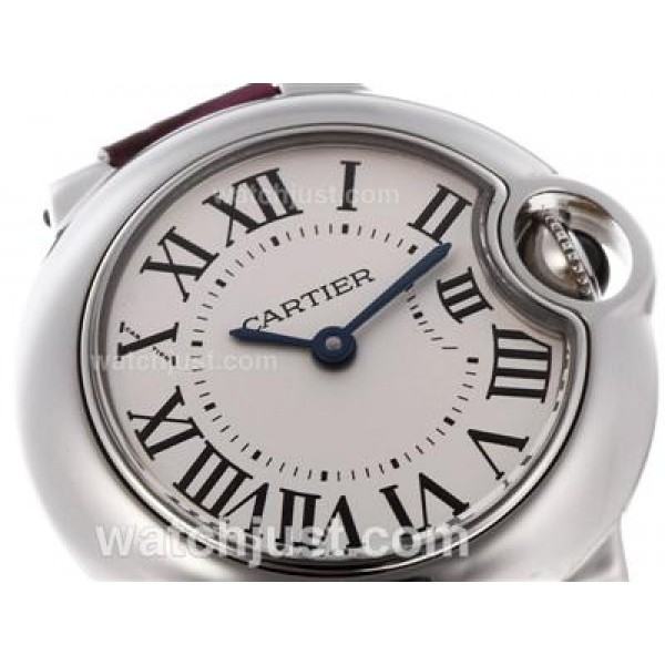 Cartier Ballon bleu de Cartier Swiss ETA Movement with White Dial-Lady Size