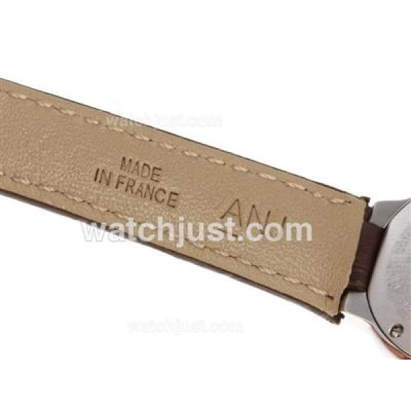 Cartier Ballon bleu de Cartier Swiss ETA Movement Diamond Bezel with White Dial-Lady Size