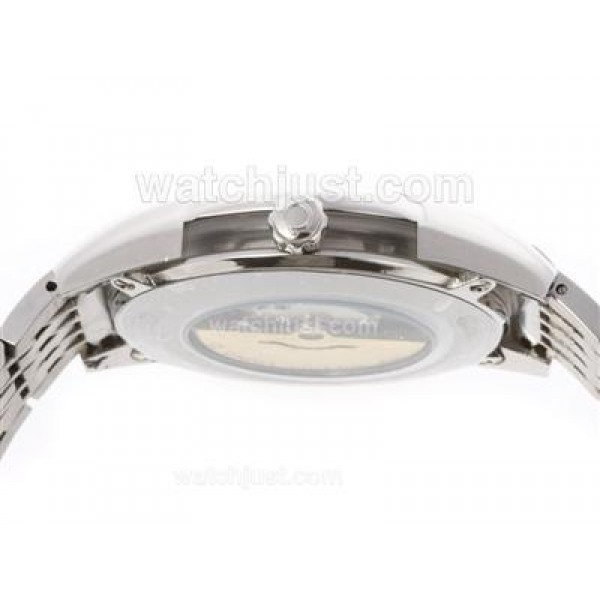 Omega Hour Vision Day-Date Automatic with White Dial S/S