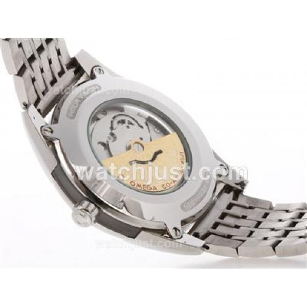 Omega Hour Vision Day-Date Automatic with White Dial S/S